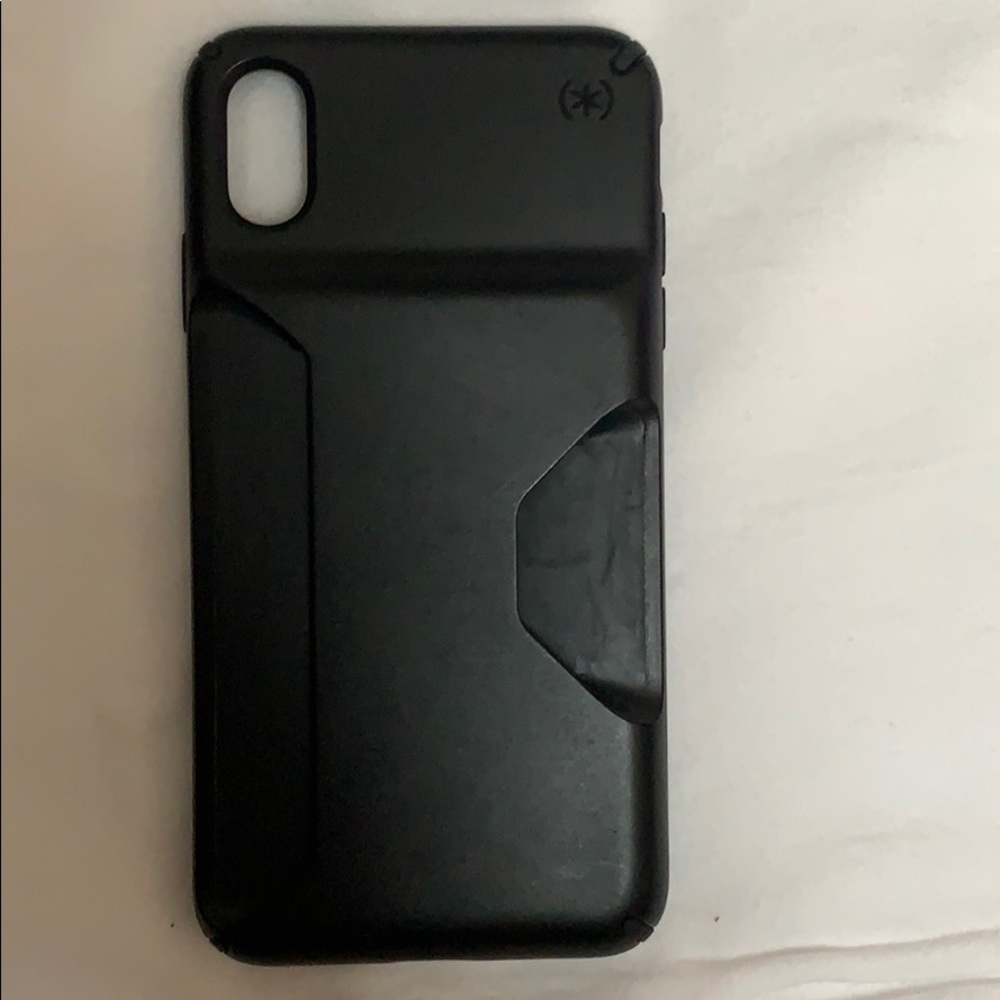 iPhone XS Max Speck card holding case